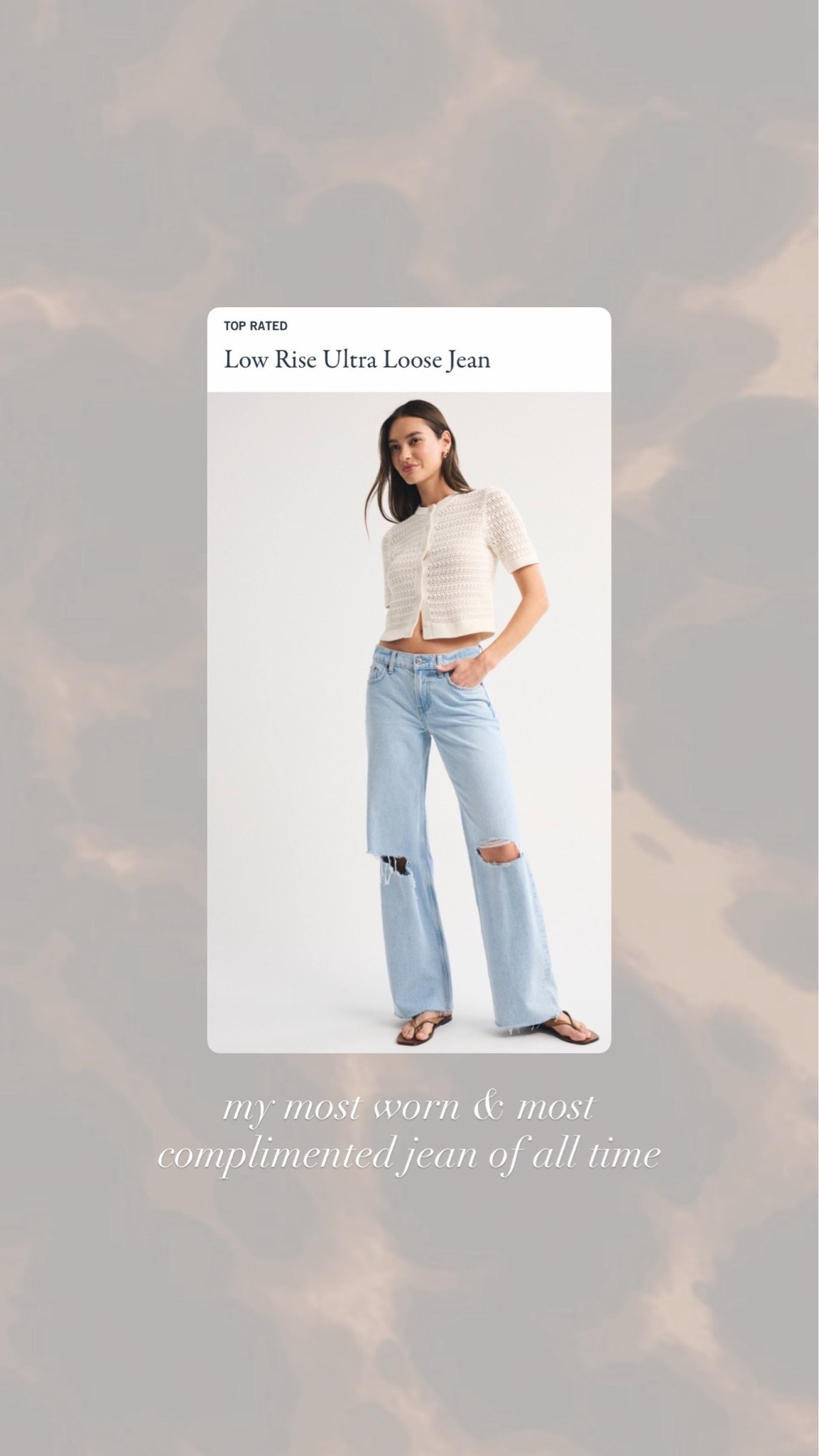My go to Jean that's not too stiff & not too hot