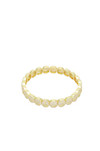 Click for more info about Lisa Gozlan Happy Face Bracelet in Gold from Revolve.com