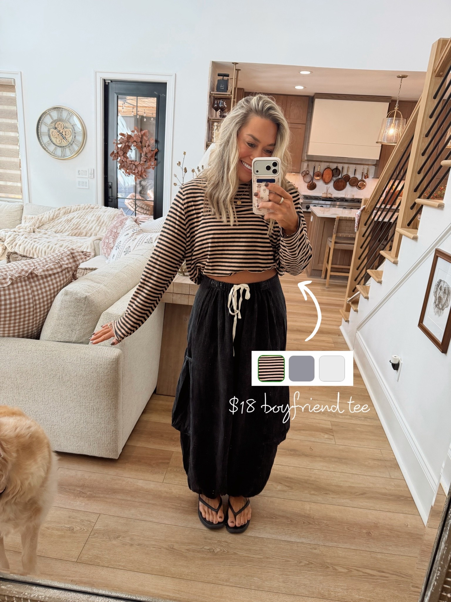 One of my fave tees so far this season! 🤎love the vintage boyfriend feel to it! In the M pants as well! 

@Target / comfy / casual / fall / ootd / Holley Gabrielle

#LTKootd #LTKSeasonal #LTKPetite