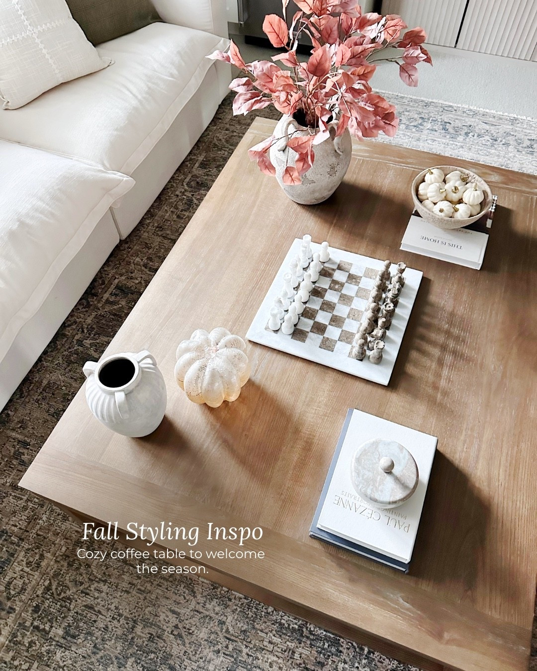 Coffee table fall styling 

#LTKHome #LTKFallSale #LTKSeasonal