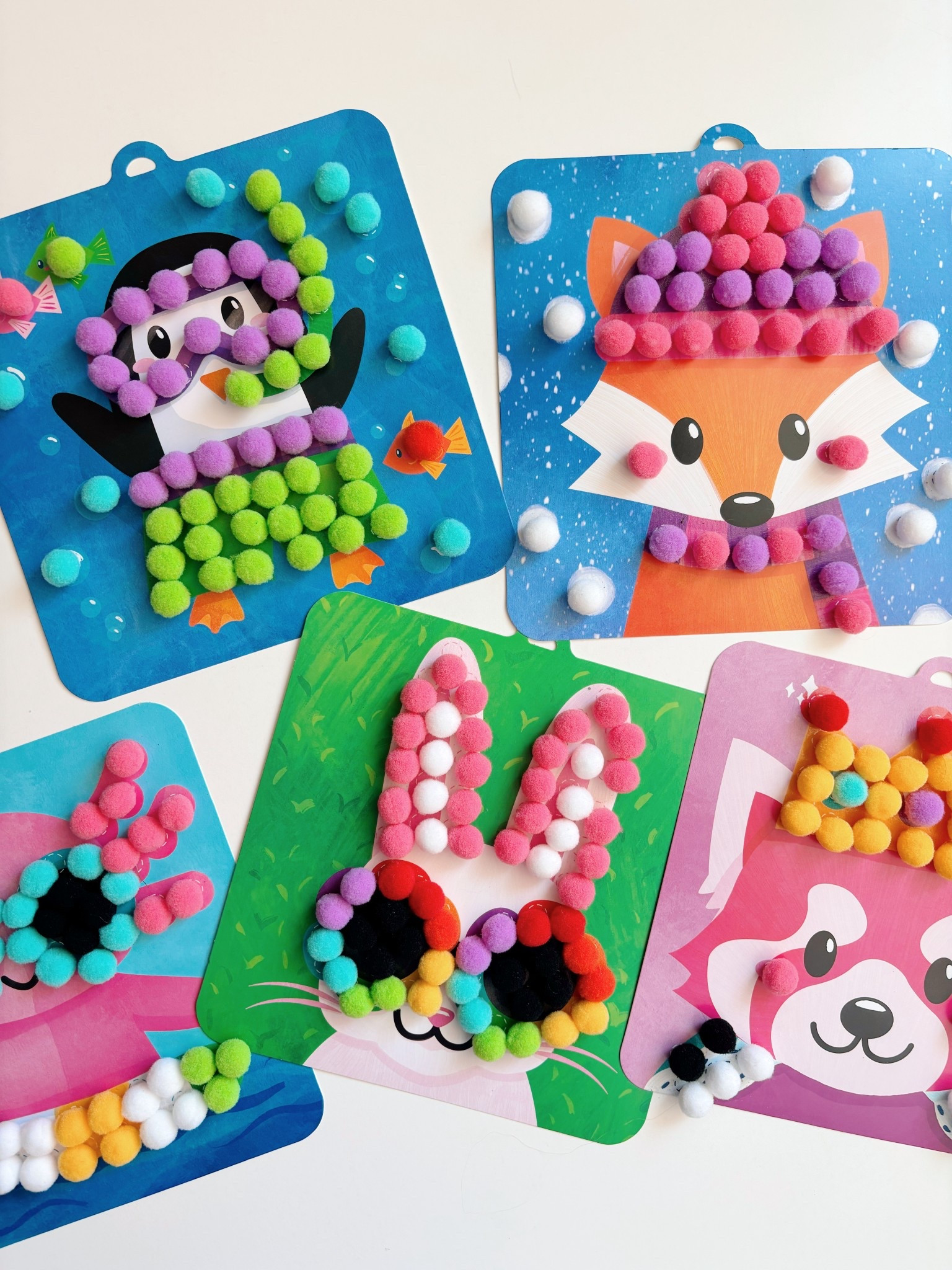 Pom pom craft for kids 💛 

#ltkgifts

#LTKKids #LTKFamily