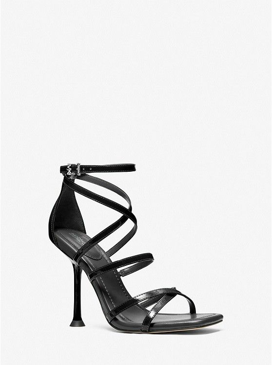 Imani Patent Leather Sandal | Michael Kors US