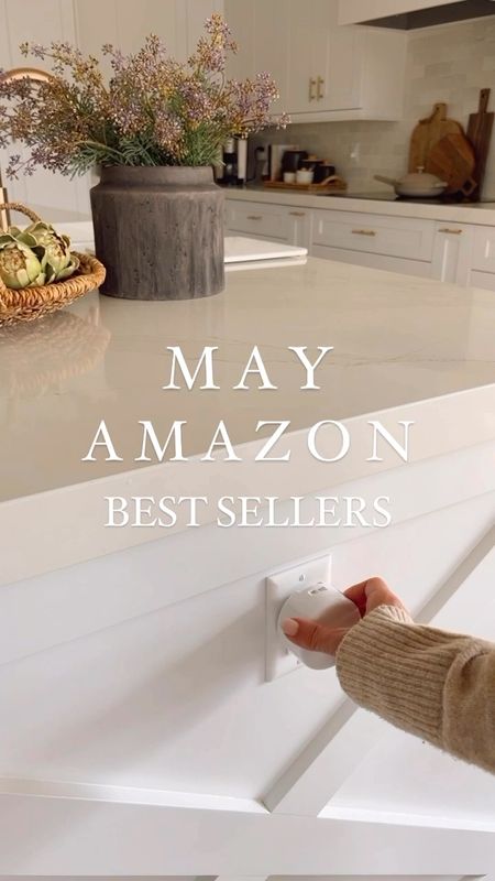 Amazon May Best Sellers, most loved items from last month, retractable phone wall charger, cold cut storage box for the refrigerator, s hooks for your jeans, closet organization, stone sink caddy, stone drying mat, mini adhesive castor wheels for small appliances, walking pad 

#LTKFindsUnder50 #LTKHome #LTKVideo