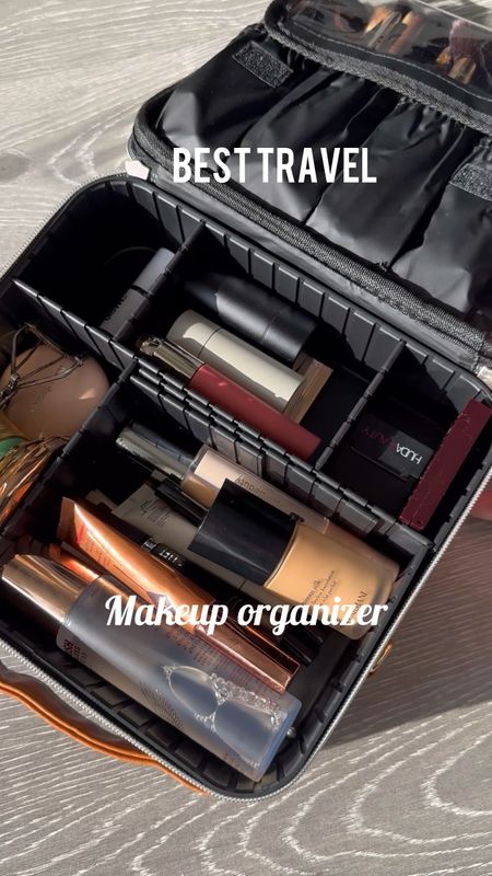 Best travel makeup organizer because she’s affordable and fits everything: makeup brushes, eyeshadow palettes, foundations and more. 

#LTKbeauty #LTKtravel #LTKunder50