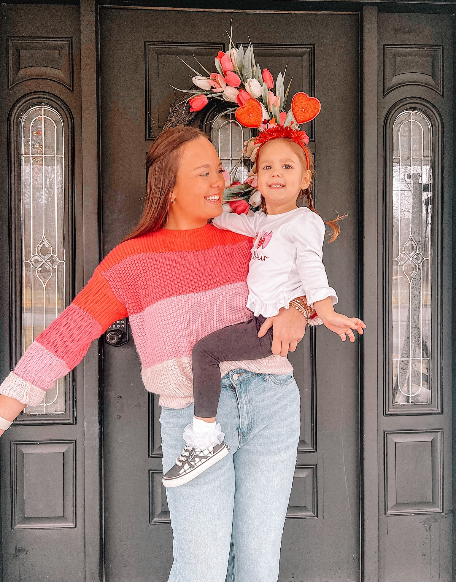 #toddlermom #mother #toddler #sweater #winteroutfit #valentinesday 

#LTKmidsize #LTKMostLoved #LTKSeasonal