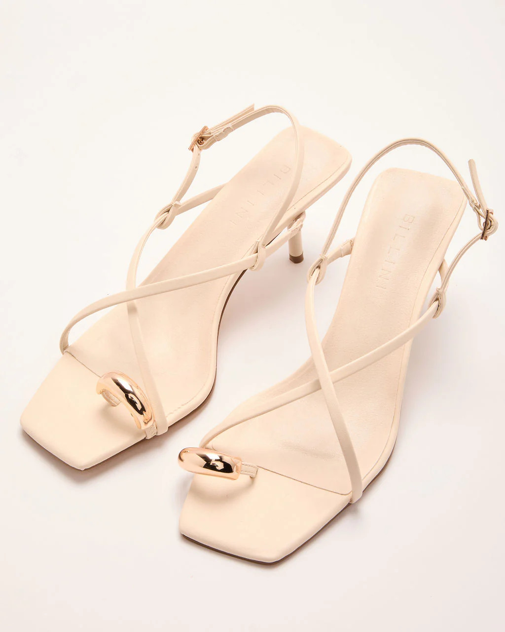 Solmira Strappy Toe Ring Heels | VICI