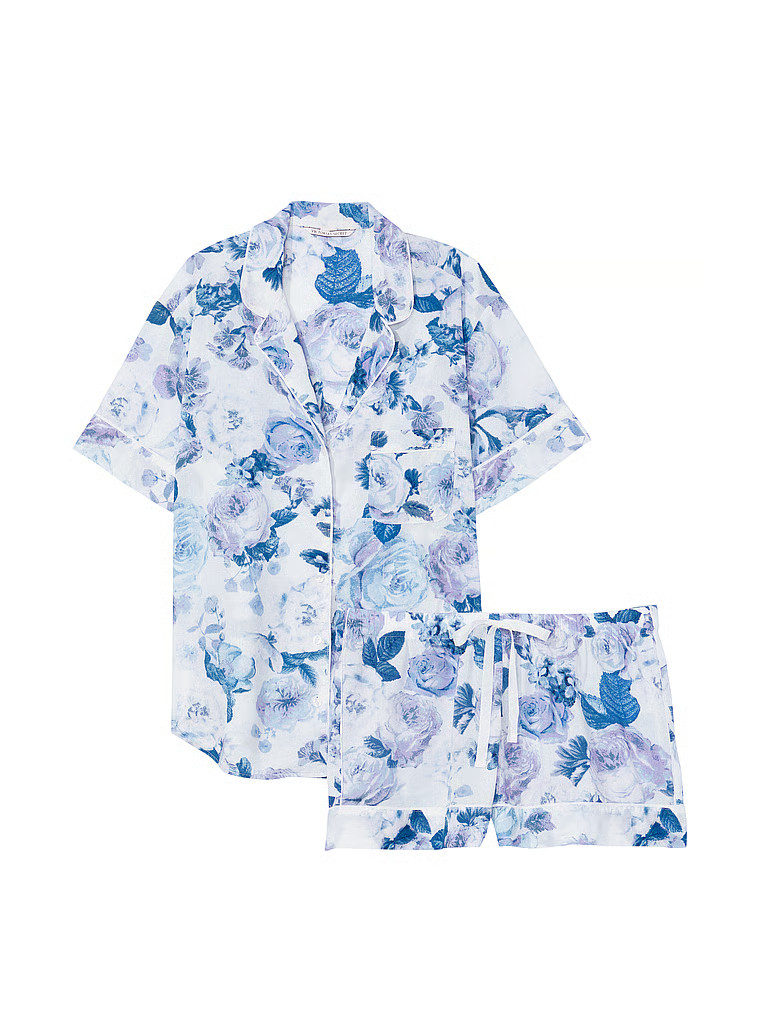 Cotton Short Pajama Set | Victoria's Secret (US / CA )