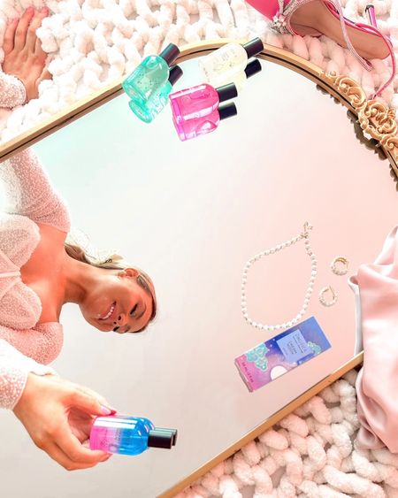 #AD POV: you catch me getting ready🪞🕊️
•
obsessing over these @PacificaBeauty perfumes I got at @Target!💖 these luxury scents and precious packaging is found at an affordable price which is perfect to add to your collection. find these perfumes here! #pacificabeauty #Target #TargetPartner

#LTKxTarget #LTKbeauty