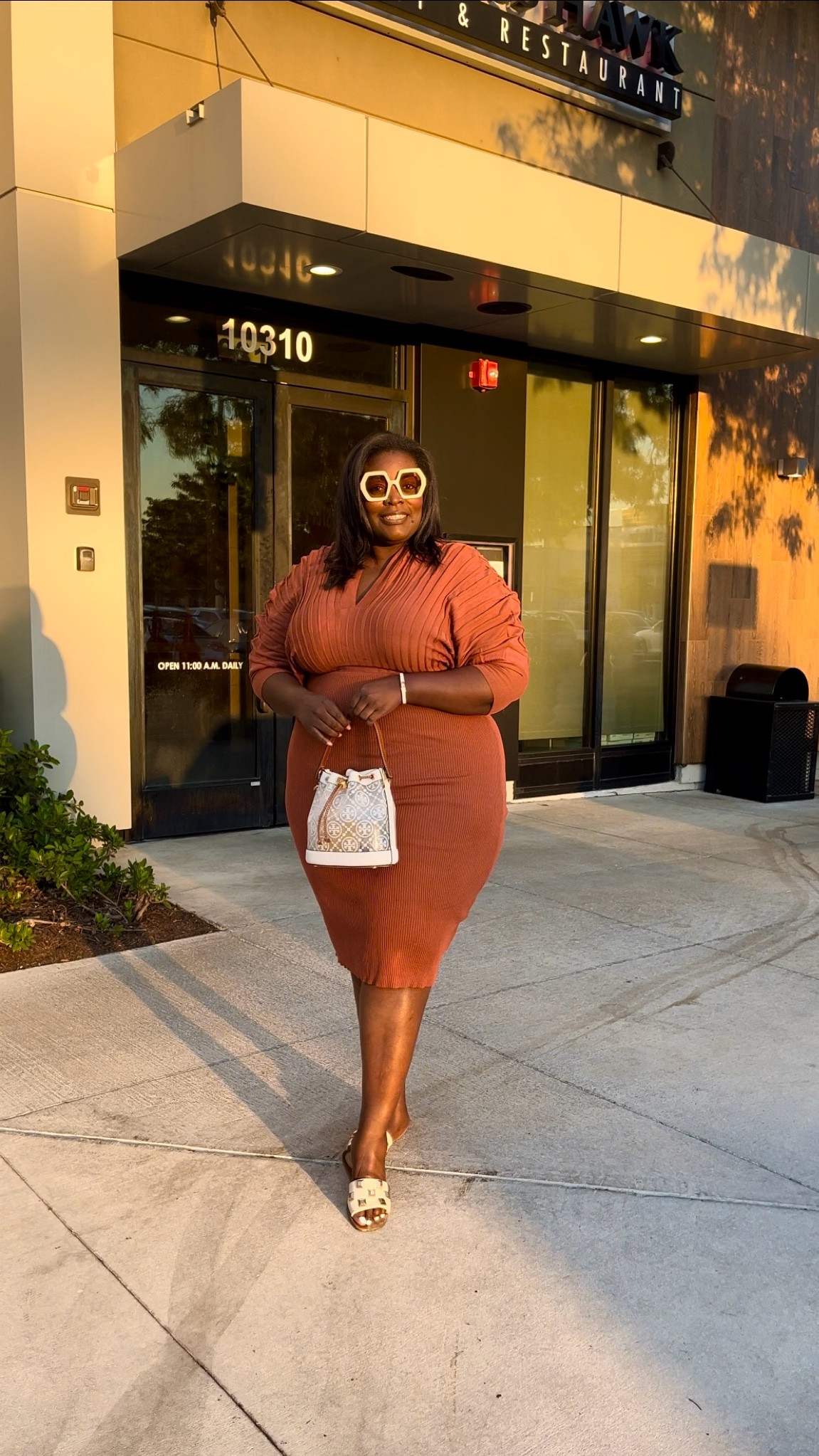 A cute dress for a cool evening. You can’t go wrong with this dress, you can either dress it up with some heels or dress down with some slides or sneakers but still look cute!! 

#LTKplussize #LTKswim #LTKover40