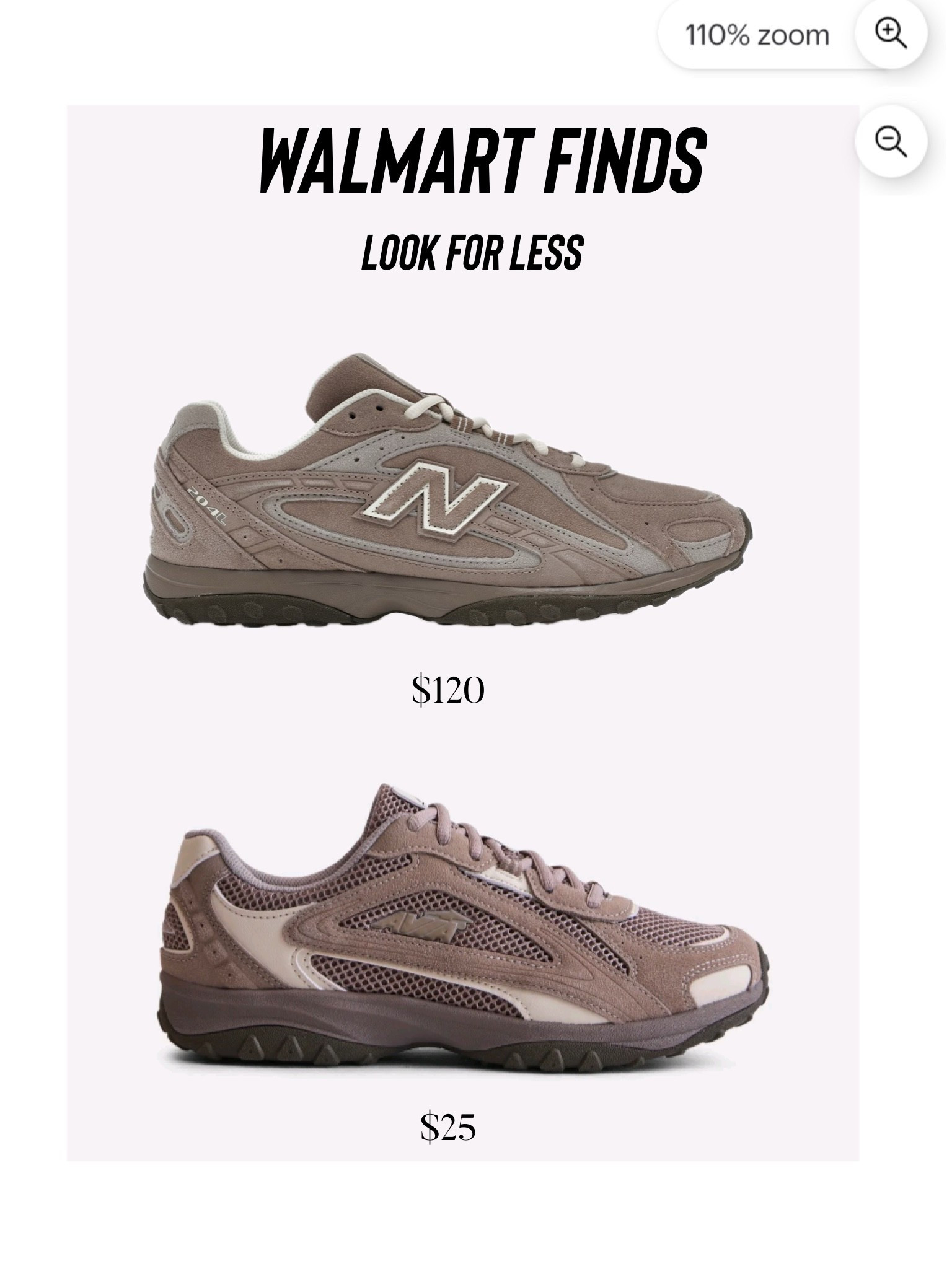 Walmart look for less
Get the look of the New Balance 204L for less with these Walmart Avia sneakers

#LTKSaleAlert #LTKActive