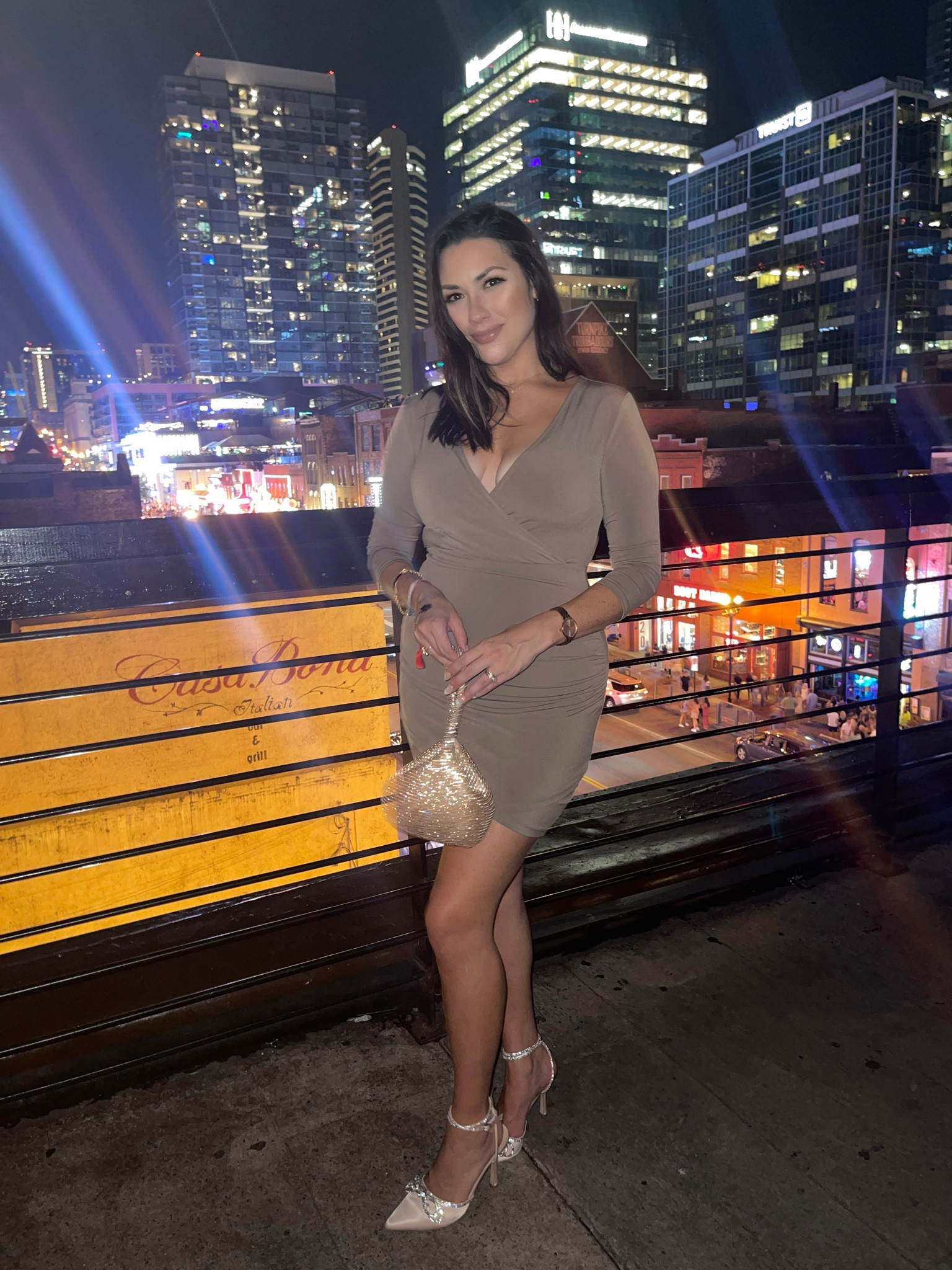 Final night in Nashville on Broadway 

Dress is sold out, but my sparkly and heels and purse are linked 

#LTKstyletip #LTKmidsize #LTKFind