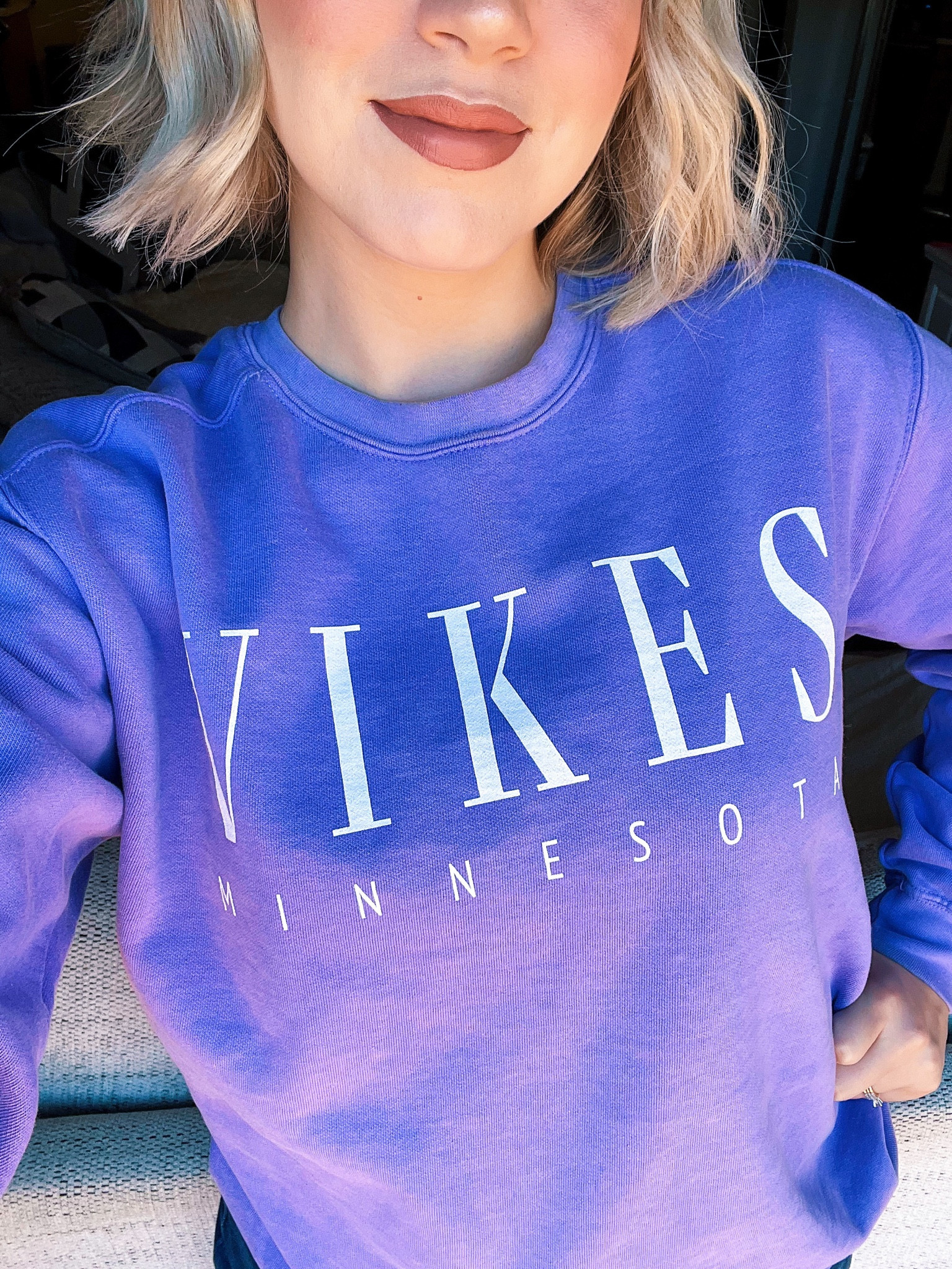 Fan Girl Womens Vikes Vintage … curated on