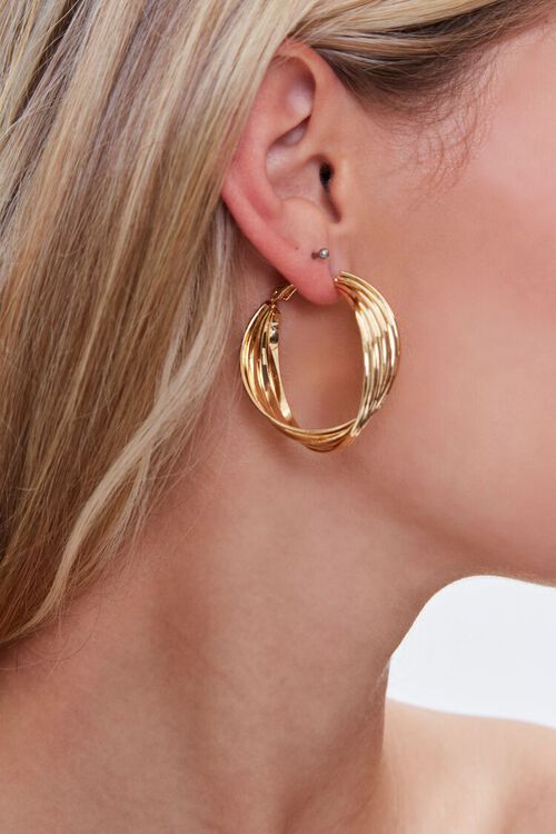 Twisted Hoop Earrings | Forever 21 (US)