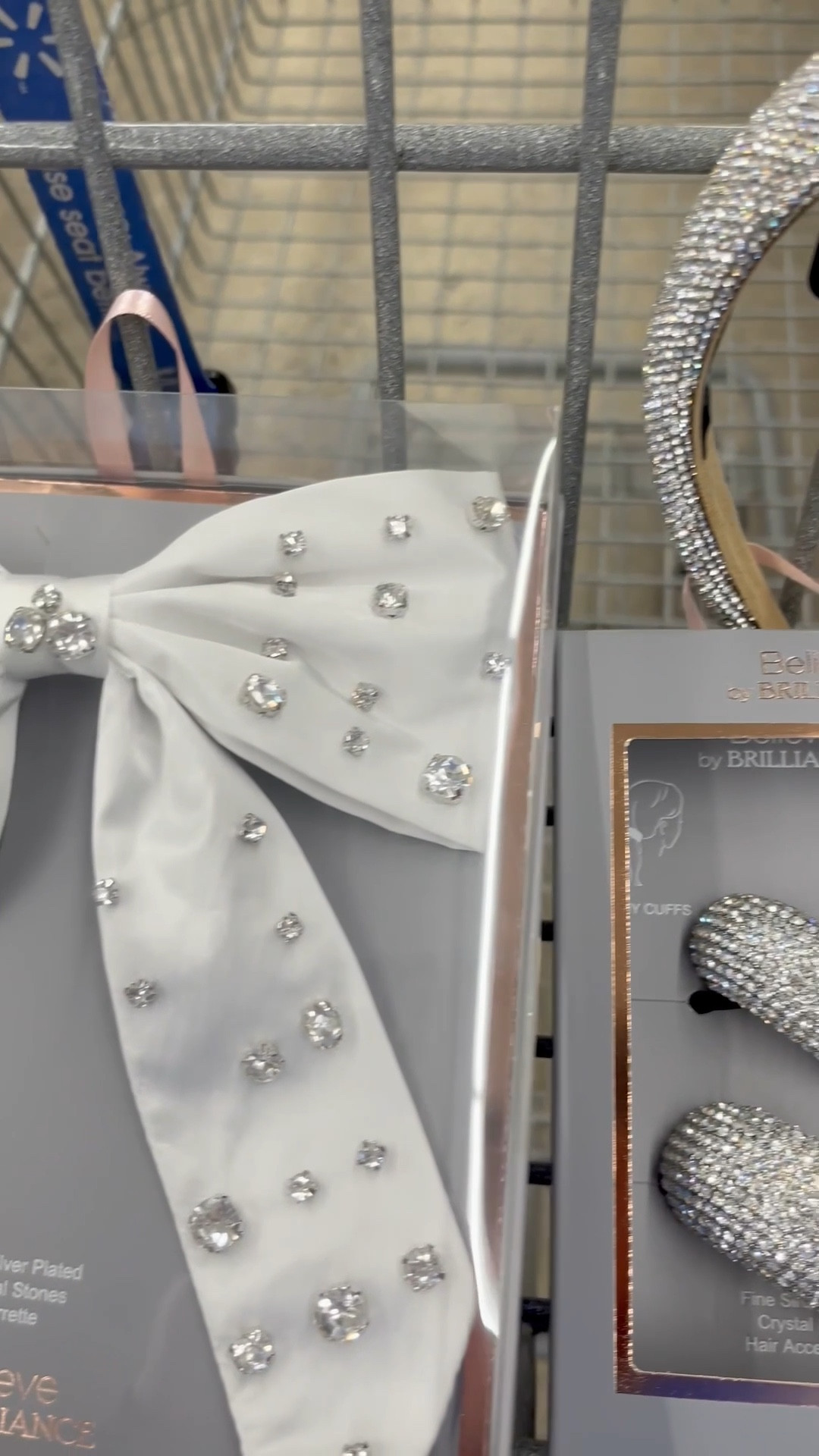Hair accessories in silver and white at Walmart. 

Engagement gift, bachelorette party gift, bride gift, gift for bride, bridal shower gift. 

#LTKWedding #LTKSeasonal