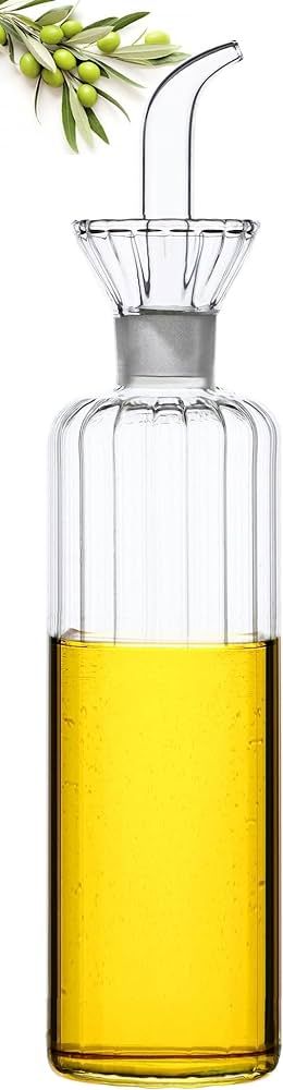 HAIZEEN 16 oz/480ml Non-Drip Olive Oil Dispenser Bottle 100% Glass Oil Carafe Decanter for Kitche... | Amazon (US)