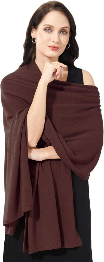 Soft Cashmere Blend Wrap Chic Scarf Stole for Women Wayfarer Travel Extra Large 87"x28" | Amazon (US)