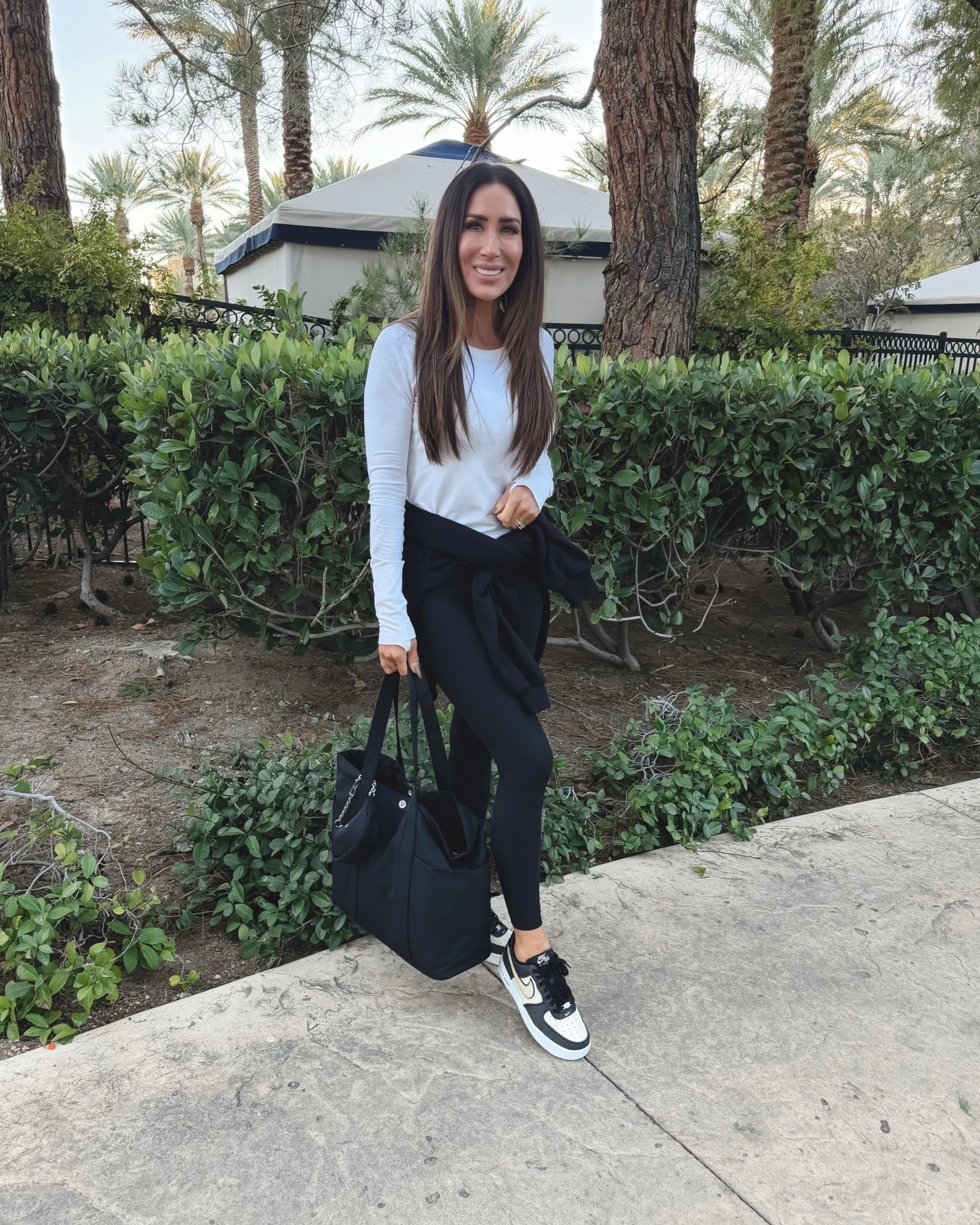 Soccer mom style..what I wore Vegas tournament 
Sz 6 log sleeve, Sz 8 cloud bra , leggings sz 4, sweatshirt Sz small, sneakers tts 



#LTKootd #LTKmomlife #LTKdayinmylife