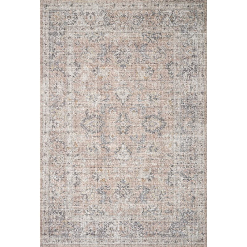 Loloi II Skye 1'-6" x 1'-6" Rug In Blush And Grey Finish SKYESKY-01BHGY160S | Walmart (US)
