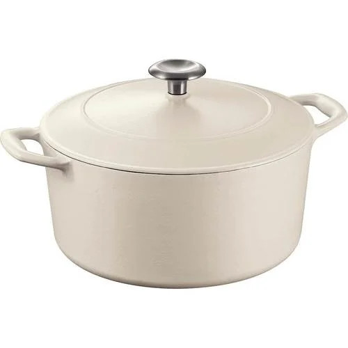 Tramontina - Gourmet Enameled Cast Iron 5.5-Quart Dutch Oven - Matte White | Walmart (US)