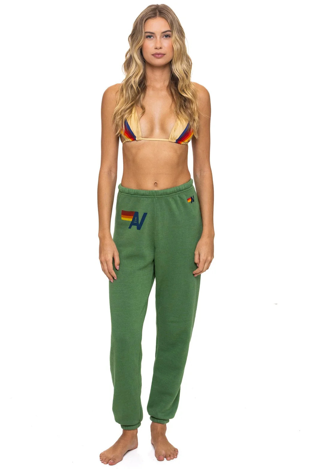 LOGO SWEATPANTS - PALM | Aviator Nation