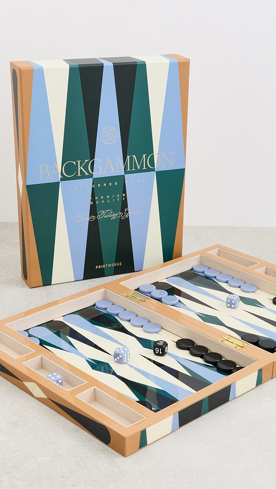 Printworks Lacquered Backgammon Set | Shopbop | Shopbop