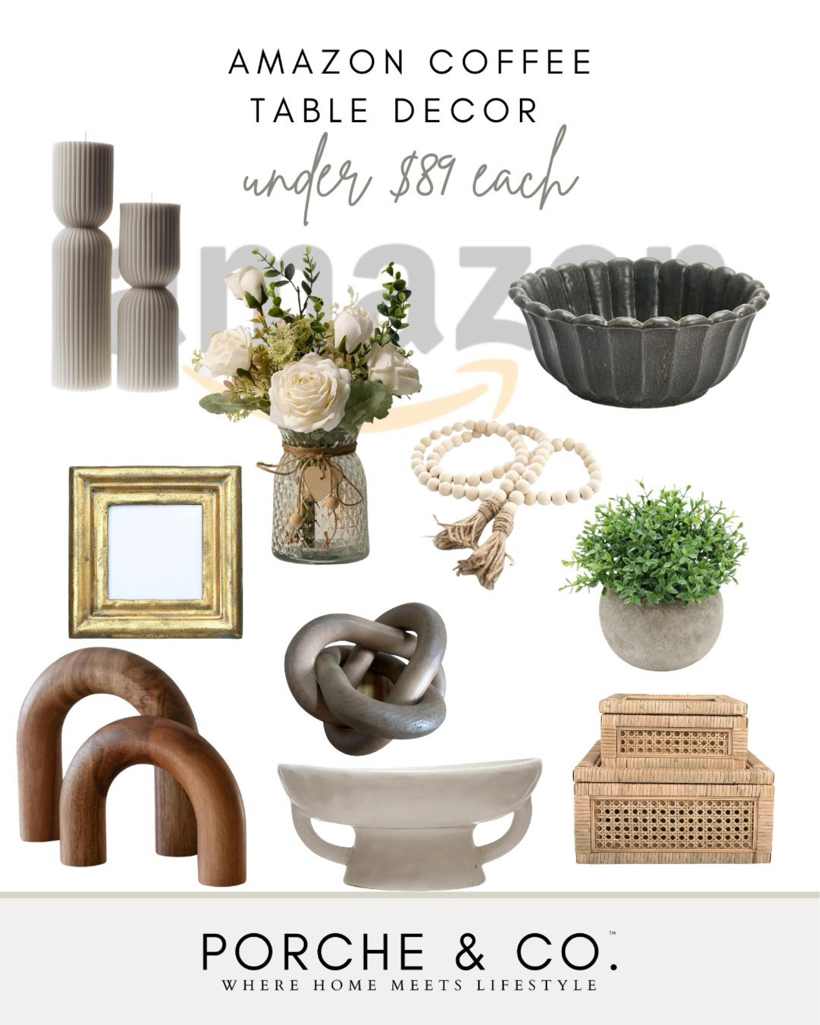 Amazon, Amazon decor, Amazon coffee table decor, coffee table styling
#visionboard #moodboard #porcheandco

#LTKstyletip #LTKhome
