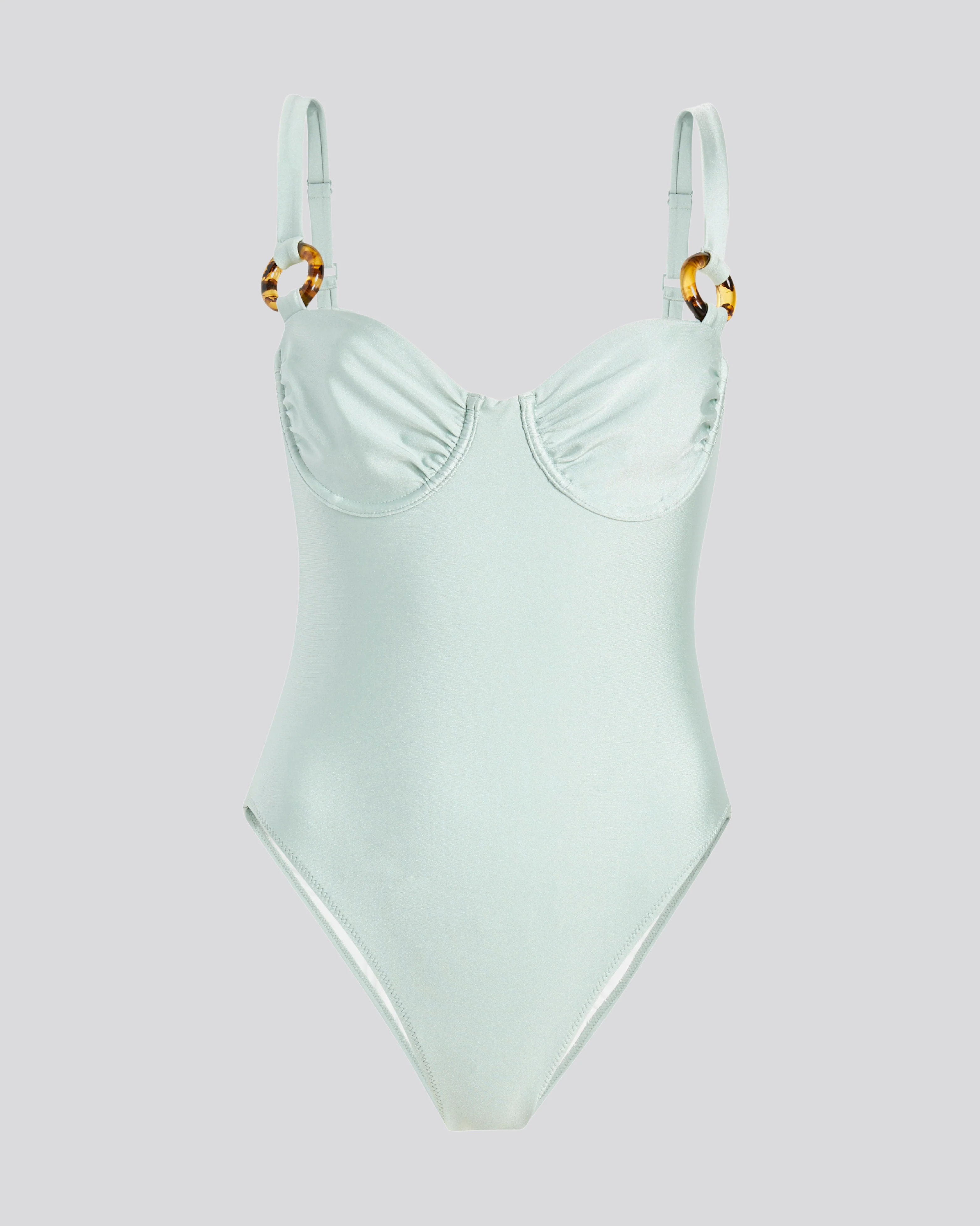 The Adrienne One Piece in Sage | Solid & Striped