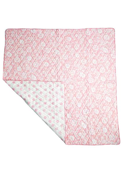 Blooms Petunia Polka Dot Baby Blanket | Julia Amory