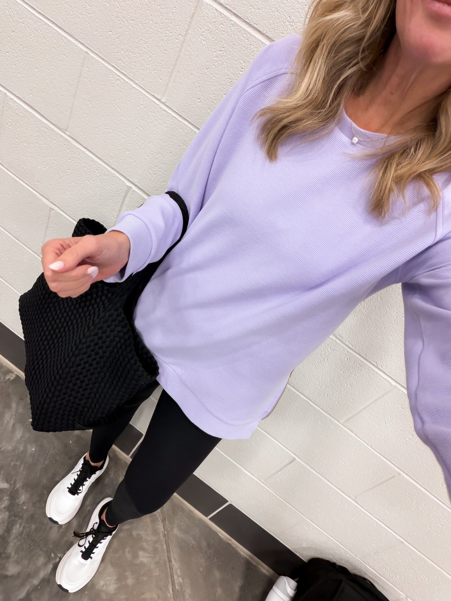 Sports mom outfit. Love this tunic top with side zippers and leggings. Got my true sneaker size 9


#LTKmomlife #LTKTall #LTKOver40