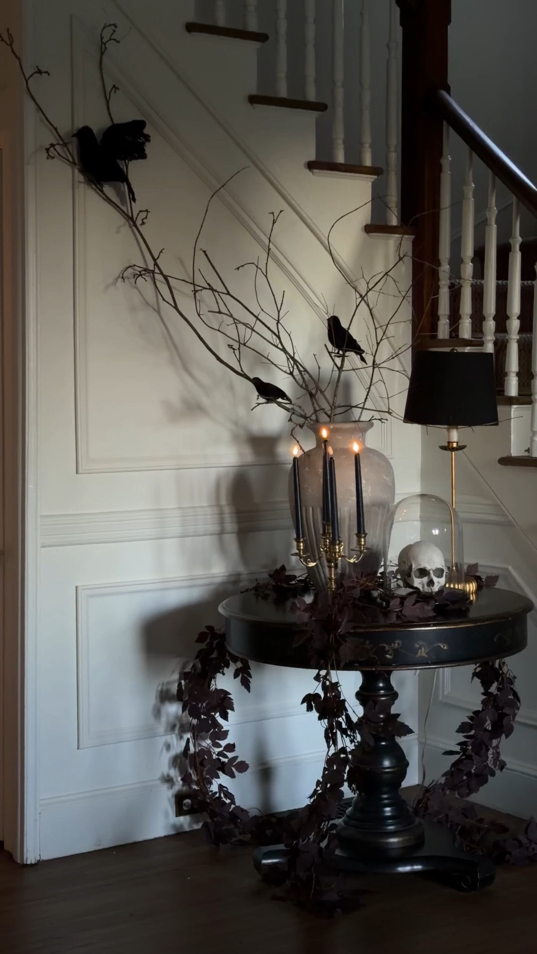 Elegant halloween decor ideas 🦇