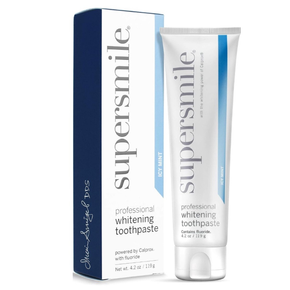 SensitivitySupersmile Professional Whitening Toothpaste with Fluoride - Powerful Whitening without Sensitivity

#LTKbeauty #LTKstyletip #LTKhome