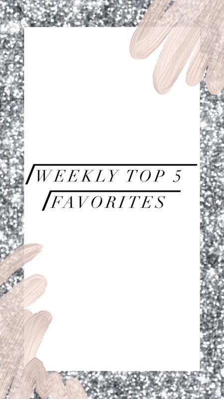 Top 5 weekly best sellers! 

#LTKsalealert #LTKbeauty #LTKcurves