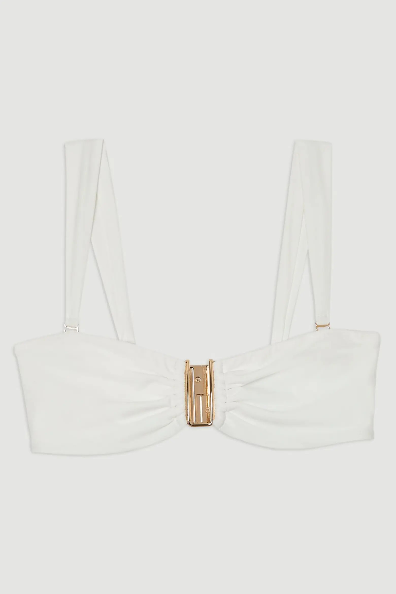 Detachable Strap Gold Trim Bikini Top (Women) | Nordstrom | Nordstrom