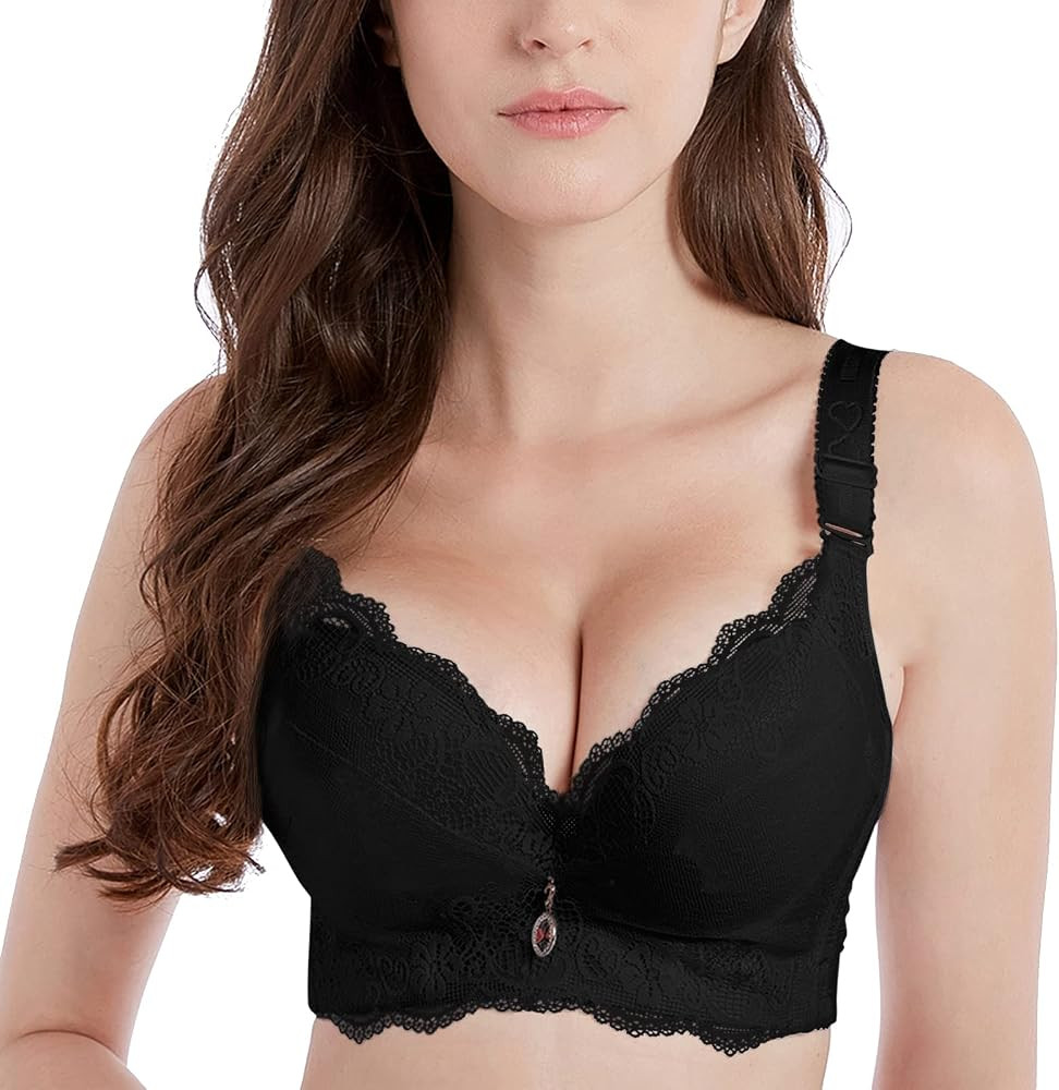 FallSweet Padded Push Up Lace Bras for Women Underwire | Amazon (US)