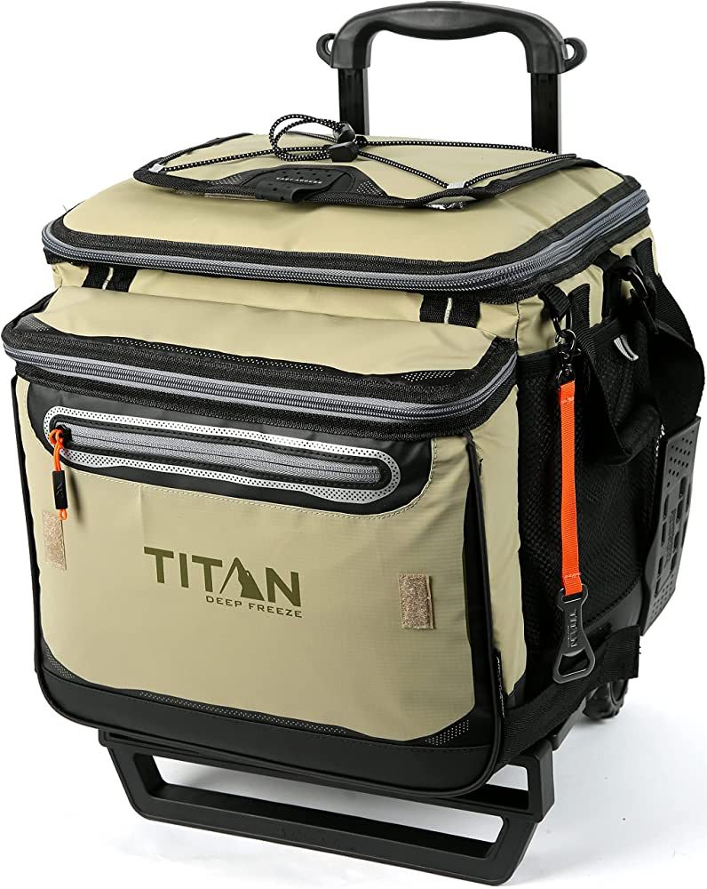 Arctic Zone Titan Deep Freeze 60 (50+10) Can Collapsible Rolling Cooler with Wheels and All-Terra... | Amazon (US)