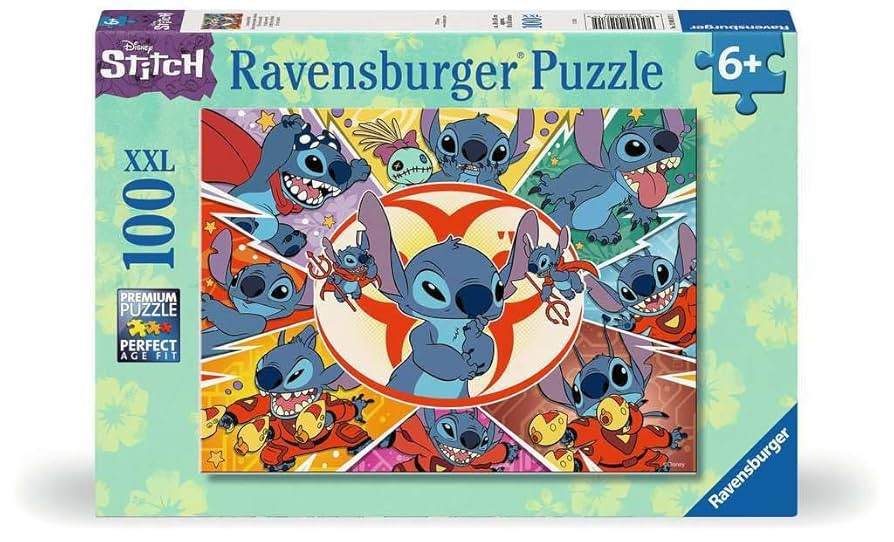 Ravensburger Disney Stitch: in My Own World 100 Piece XXL Jigsaw Puzzle for Kids - Every Piece is... | Amazon (US)