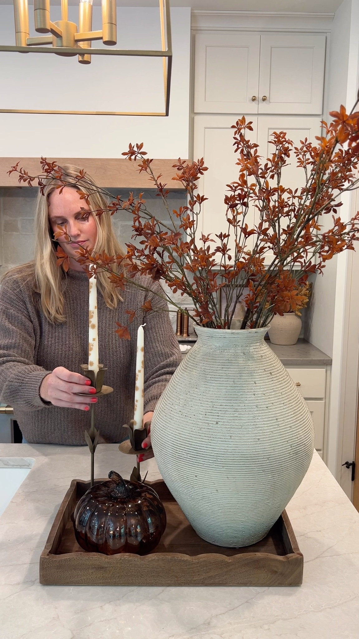 Fall kitchen decor! Pictured is 4 stems

#LTKSeasonal #LTKStyleTip #LTKHome