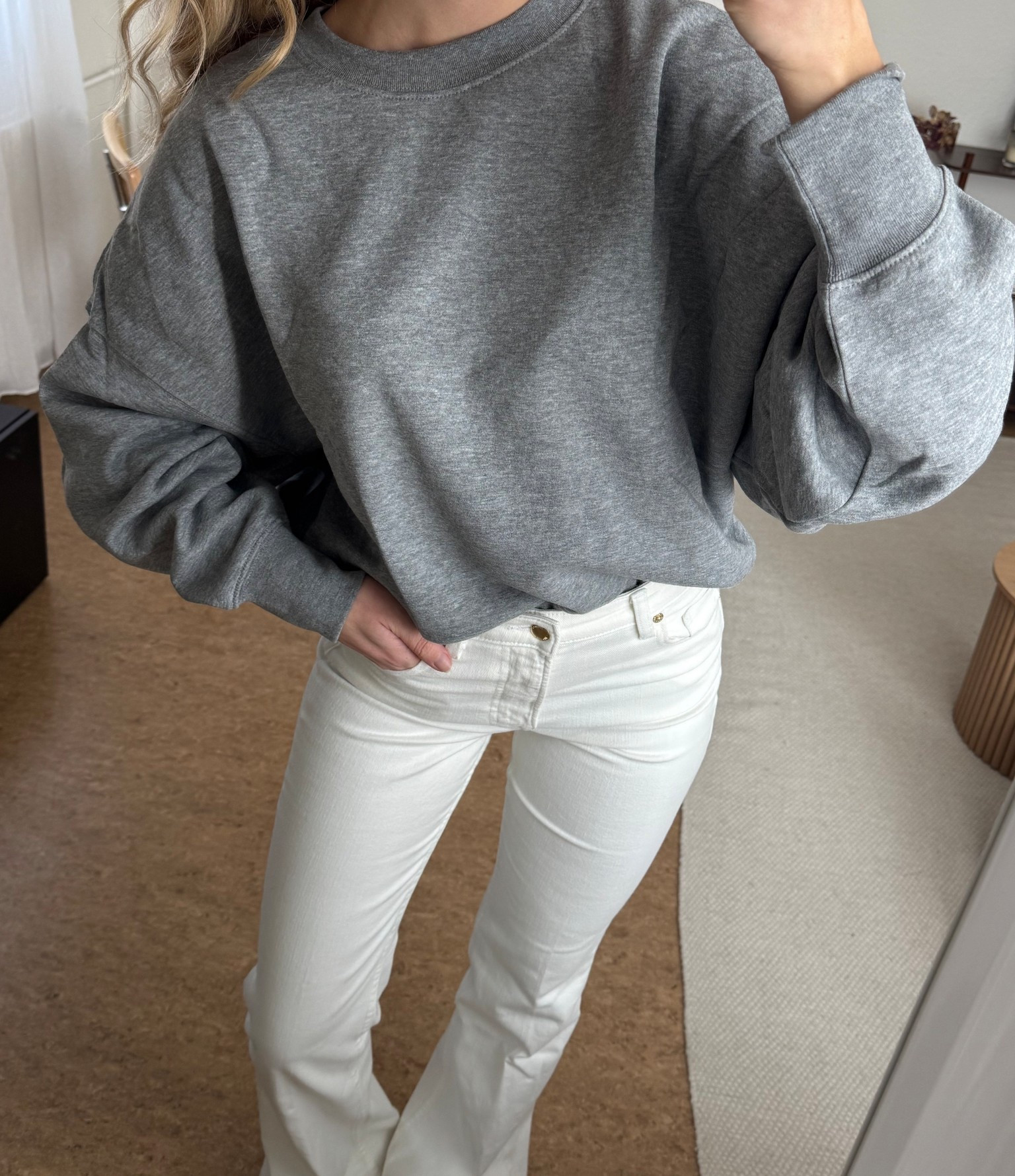 oversized sweater 🩶