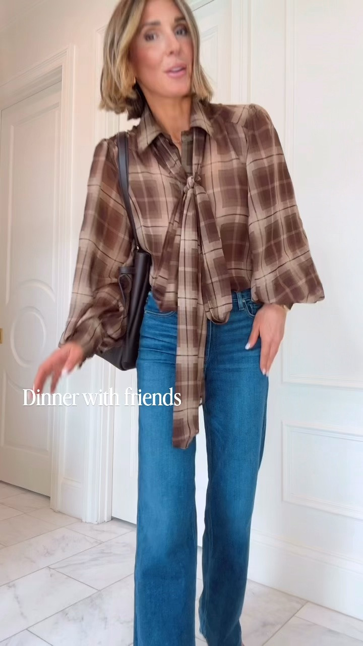 Fall dinner date outfit/