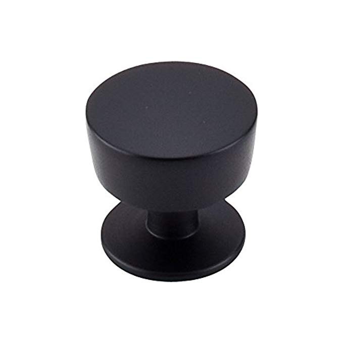 Top Knobs M1123 Nouveau III Collection 1-3/16" Essex Knob, Flat Black | Amazon (US)