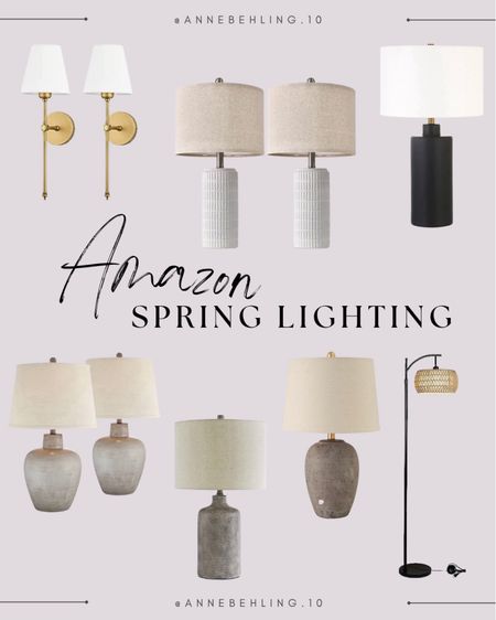 Amazon spring lighting finds, favorite lamps, floor lamps from Amazon 

#LTKhome