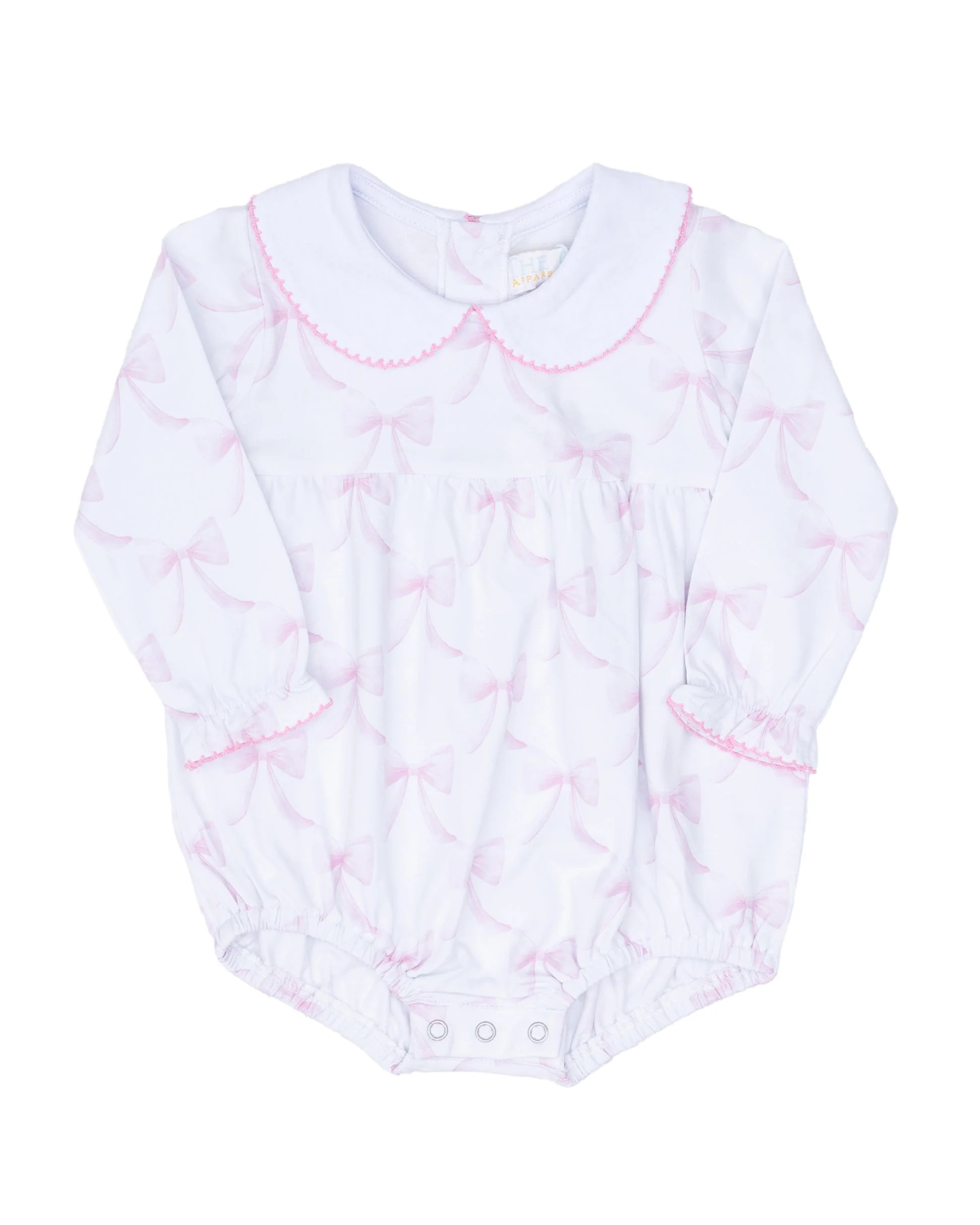 Mary Mills Bubblegum Bows Bubble | The Oaks Apparel Company