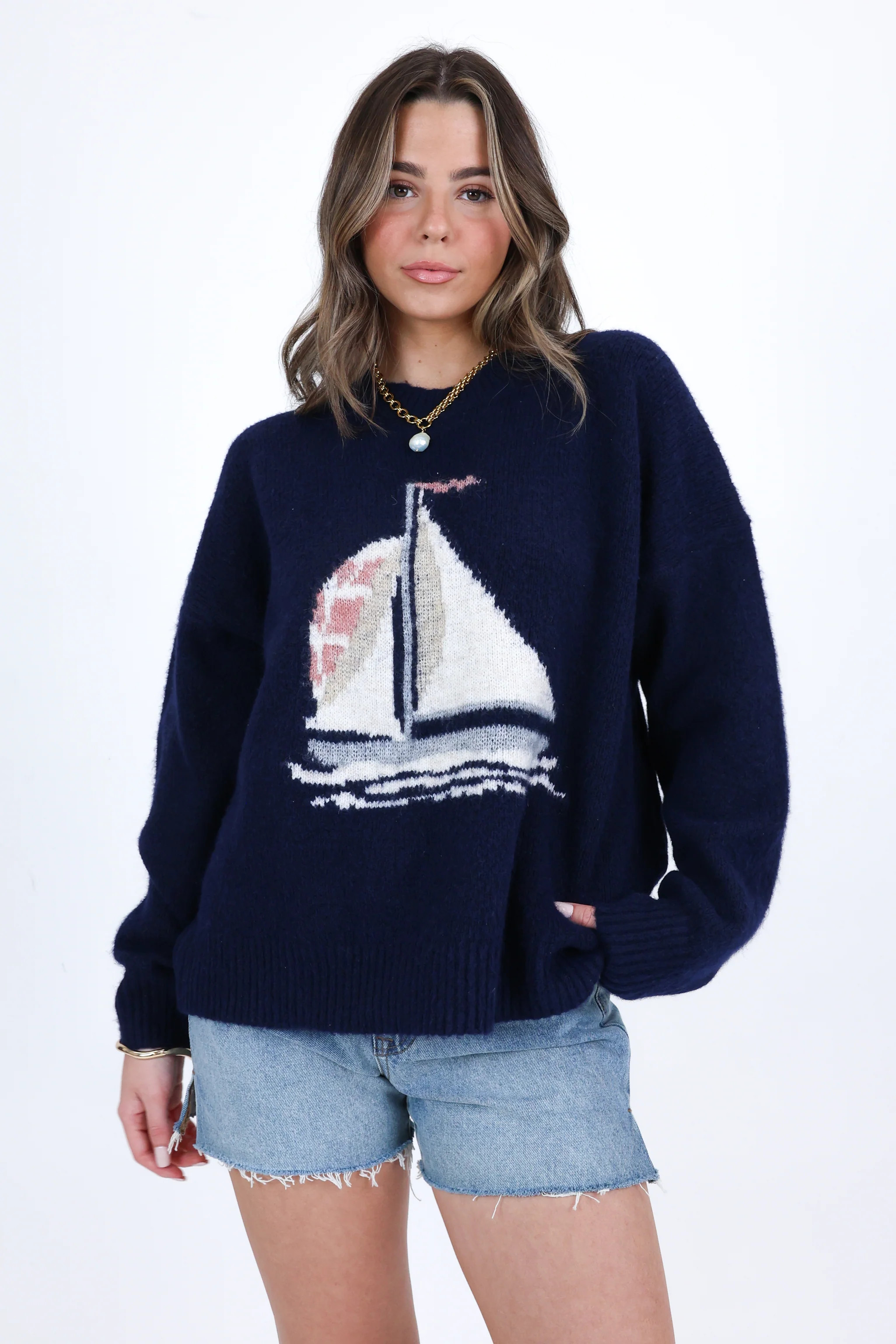 Starboard Sweater | Grey Bandit
