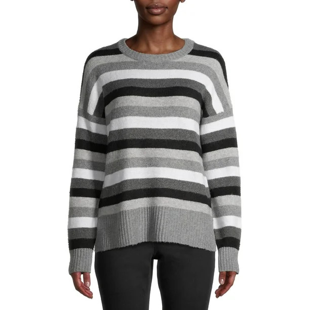 Time and Tru Women's Super Soft Pullover Sweater | Walmart (US)