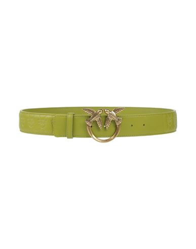 Pinko Woman Belt Lime green Size XS Leather | YOOX (US)