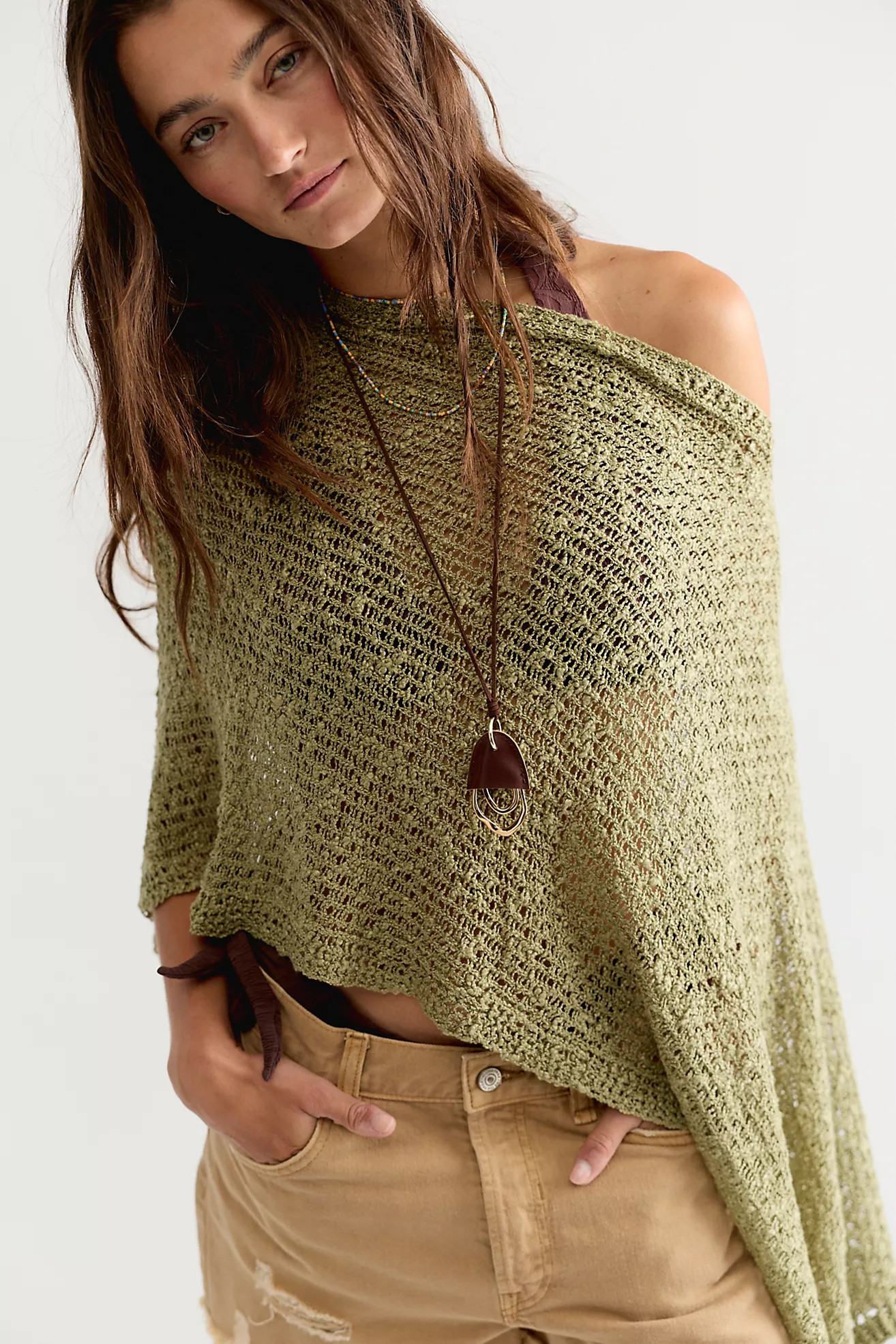 Jade Knit Poncho | Free People (Global - UK&FR Excluded)