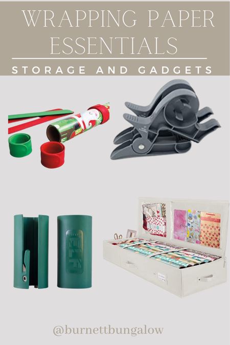 Wrapping paper essentials. All the gadgets and storage boxes you need for wrapping paper. 

Storage ideas/ wrapping paper/ wrapping gadgets 

#LTKSeasonal #LTKHoliday #LTKunder50