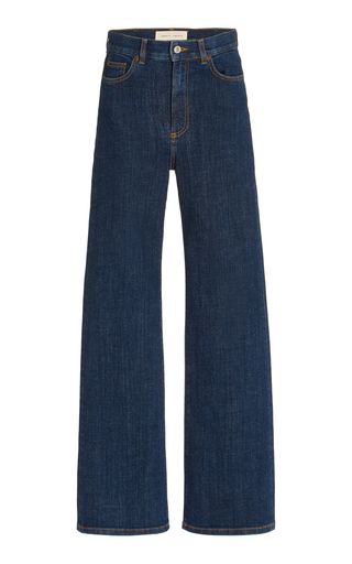 Pyramid Stretch High-Rise Flared-Leg Jeans | Moda Operandi (Global)