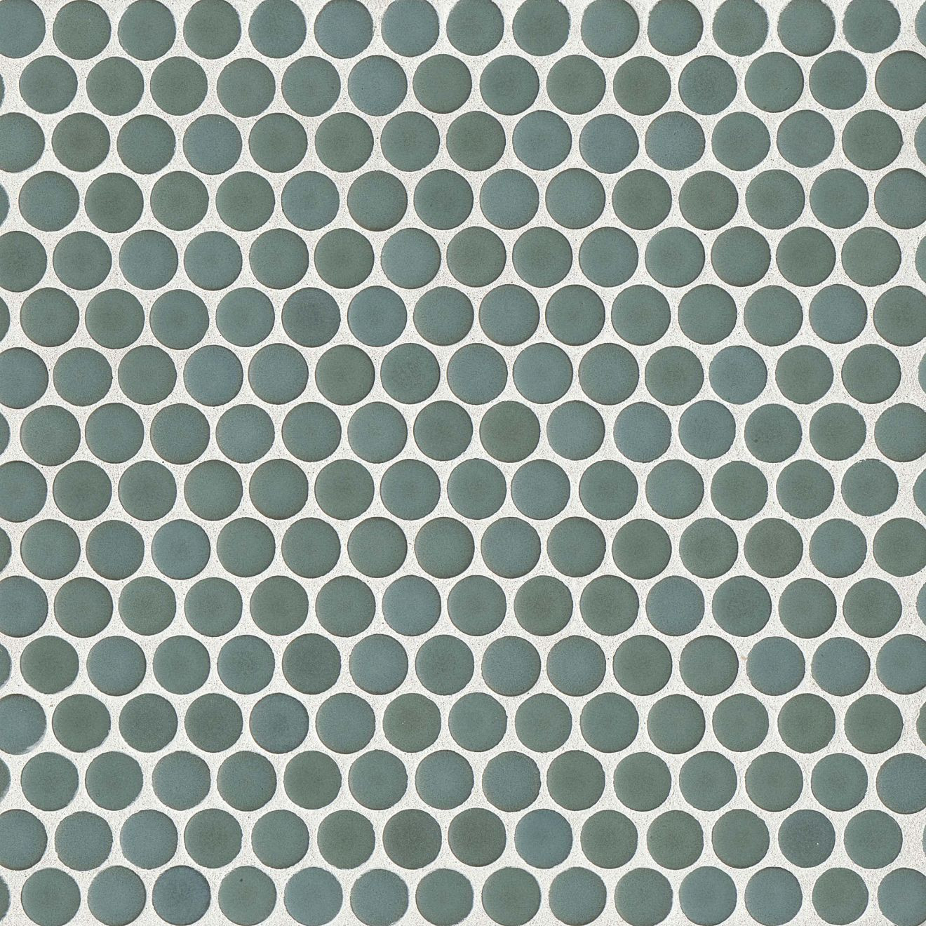 360 3/4" x 3/4" Floor & Wall Mosaic in Silver Sage | Bedrosians Tile & Stone