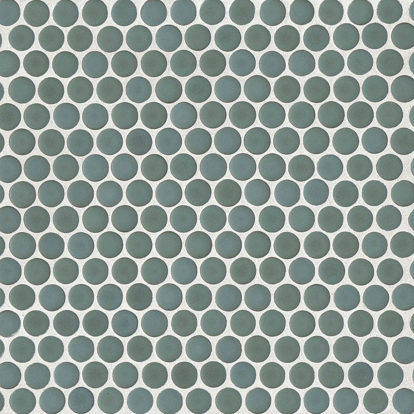 360 3/4" x 3/4" Floor & Wall Mosaic in Silver Sage | Bedrosians Tile & Stone